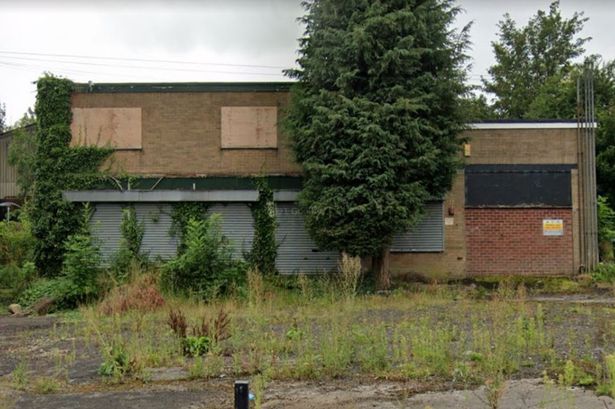 Former transport depot off Greenhill Road in Middleton