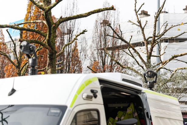 The cameras attached to one of GMP's vans