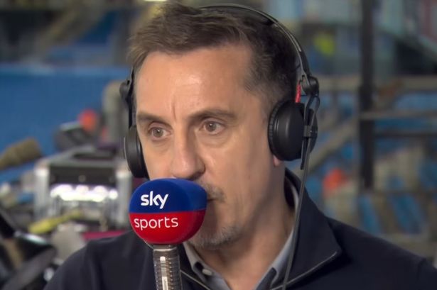 Gary Neville delivered a brutal Liverpool verdict during their defeat to Manchester City