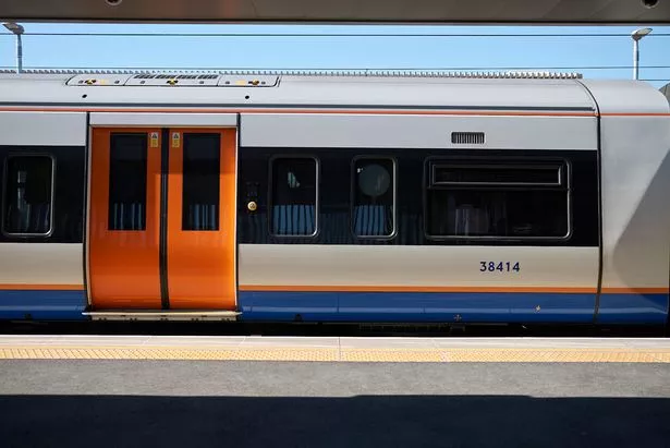 London, United Kingdom - June 25, 2018 : Overground train in Hackney