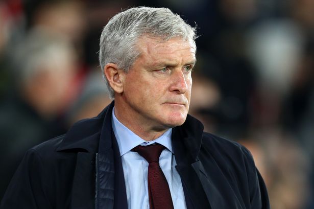 Manchester United legend Mark Hughes during his time in charge of Southampton