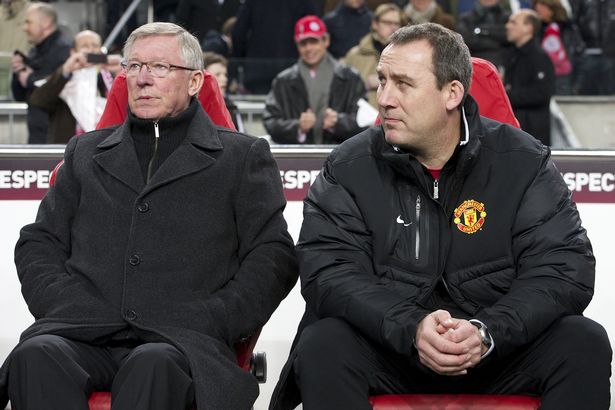 Sir Alex Ferguson and Rene Meulensteen