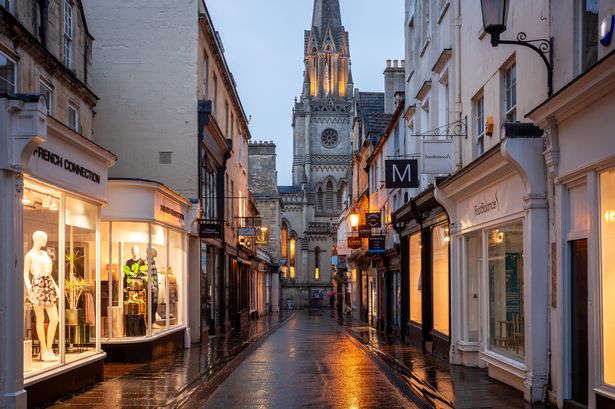 Green Street, St Michael's Church, Bath, Somerset, England