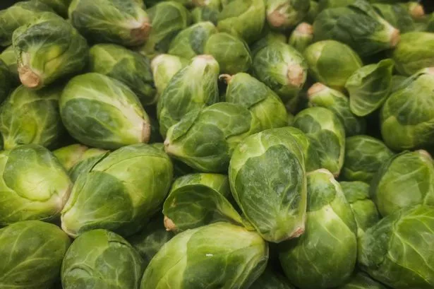 There is a risk with leafy greens like Brussels sprouts