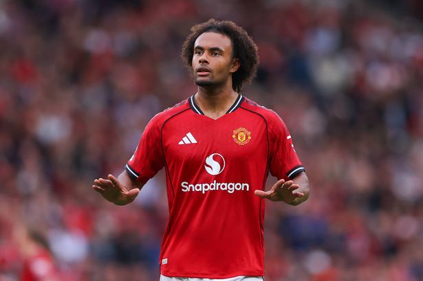 Joshua Zirkzee of Manchester United