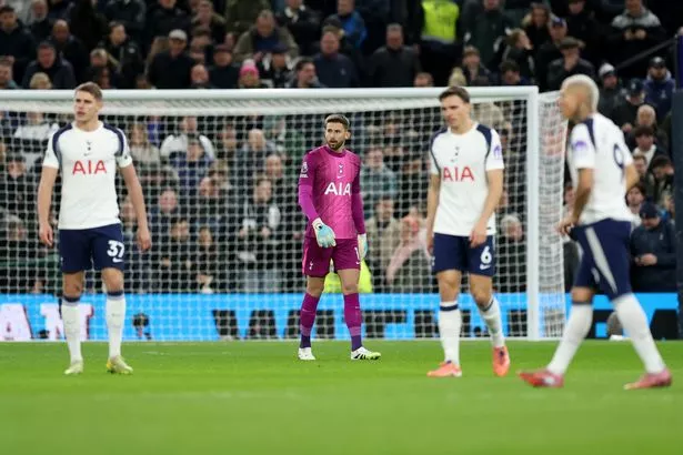 Tottenham were booed off after a third loss in six games