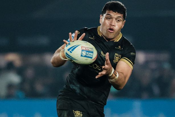 Hull FC loose-forward John Asiata.