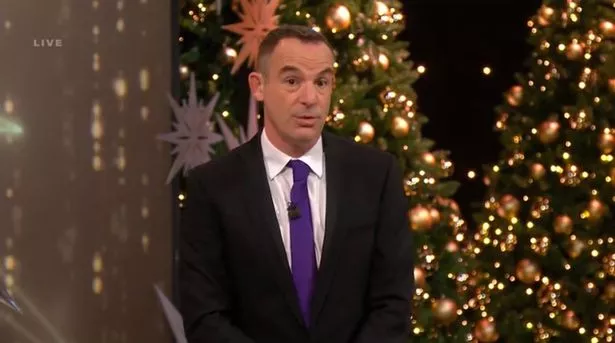 Martin Lewis presenting the Martin Lewis Show on ITV.