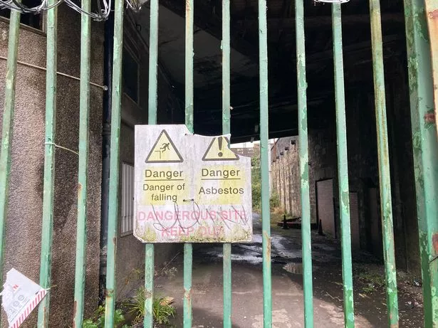The former Turner Brothers asbestos factory in Rochdale