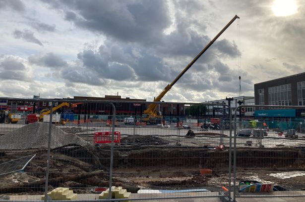 Market Square in Ashton, Tameside. Pictured on October 29, 2025