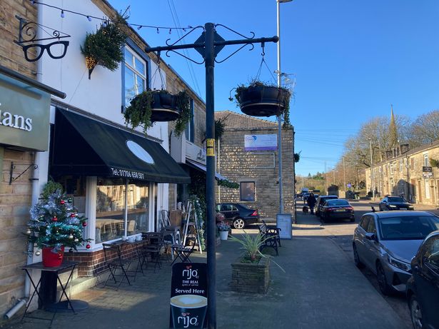 Norden village centre, Rochdale