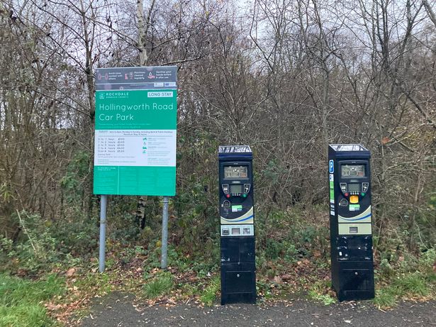 Hollingworth Road Car Park in Littleborough