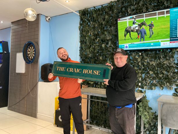 Jordan Daly, 35, and James Williams, 56, are to open The Craic House on County Road later this month.