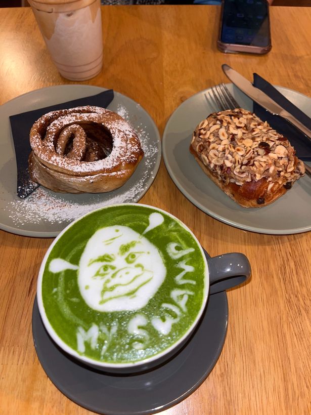 Sip & Stories speciality Shrek matcha