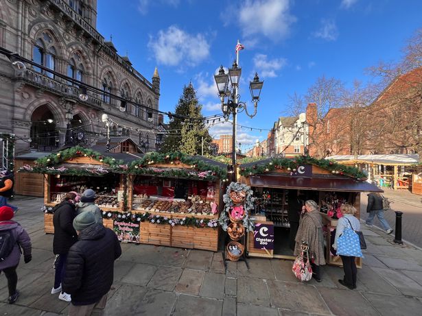 Chester Christmas Market is now running up until a few days before Christmas Day