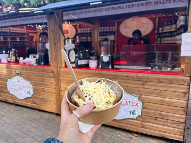 £7 Chilli Con Carne jacket potato from the Chester Christmas Market