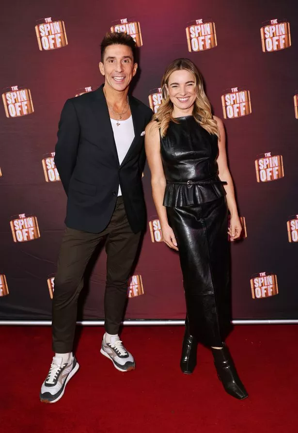 Russell is hosting ITV quiz app The Spin Off with Sian Welby