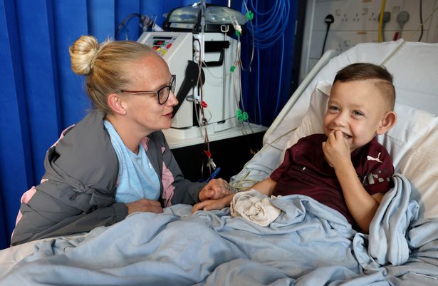 Patrick and Jade spend their days at the hospital 