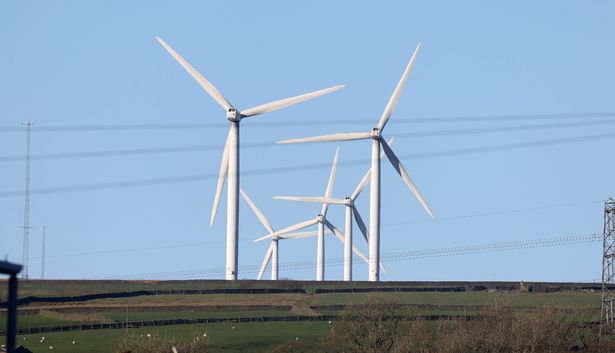 Scout Moor wind turbines