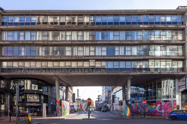 Birmingham's Ringway Centre along Smallbrook Queensway