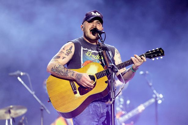 Zach Bryan performs at the T-Mobile Mane Stage during the 2025 Stagecoach Festival on April 25, 2025 in Indio, California