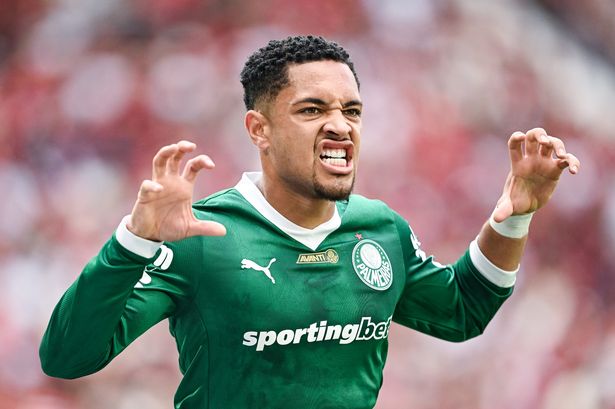 Vitor Roque of Palmeiras