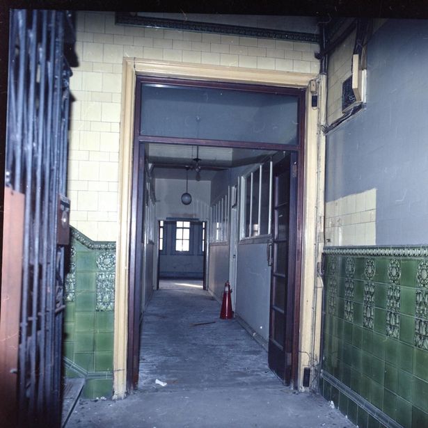 Period tiles inside the Cinephone on Market Street