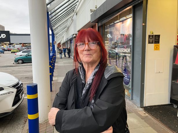 Barbara Jones at Regent Retail Park in Salford.