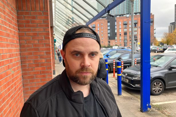Mark Webb at Regent Retail Park in Salford.