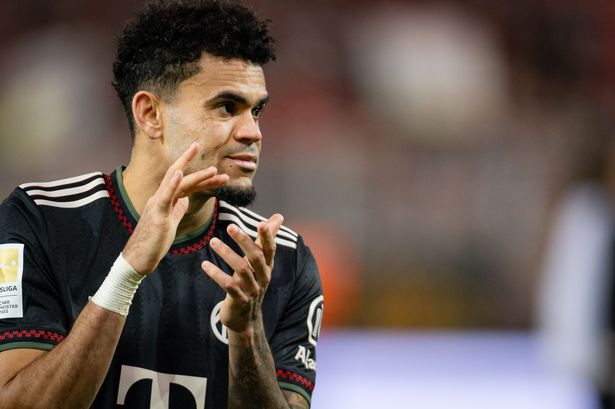 Luis Diaz of Bayern Munich