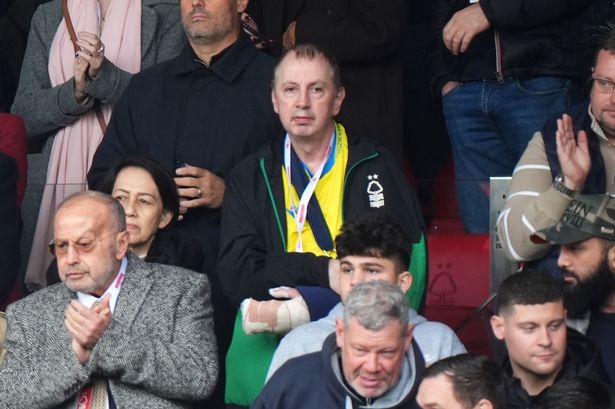 Stephen Crean received a phenomenal standing ovation and was given a seat in the directors' box near club owner Evangelos Marinakis