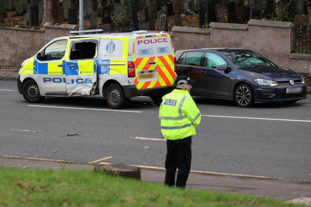 Emergency crews rushed to the scene