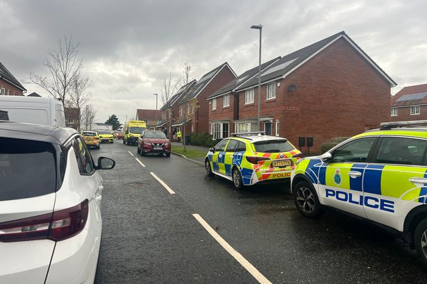 Emergency services on Highsted Road
