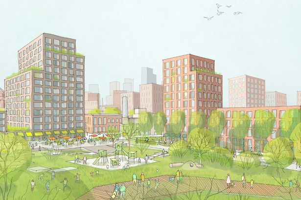 A new city centre park could soon be on the way in Salford (Image: Manchester council)