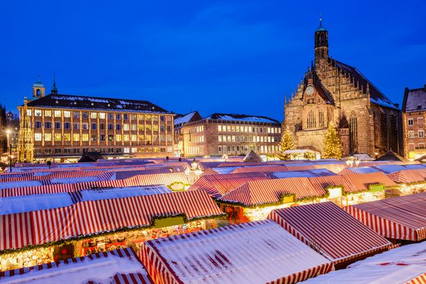 Nuremberg Christmas market, also known as Christkindlesmarkt