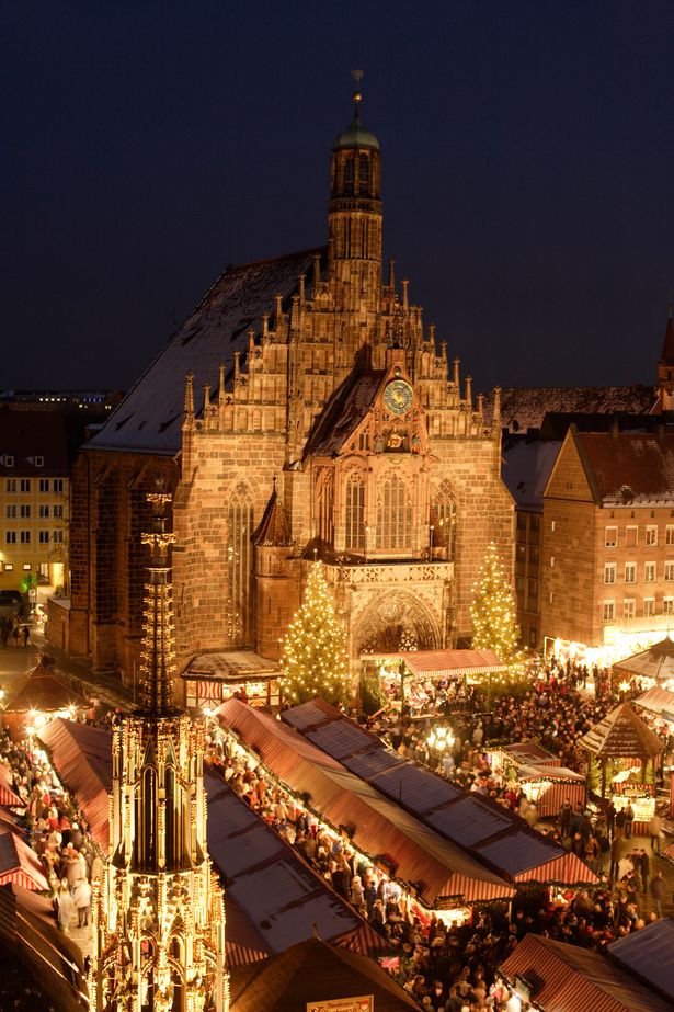 Nuremberg Christmas market, also known as Christkindlesmarkt