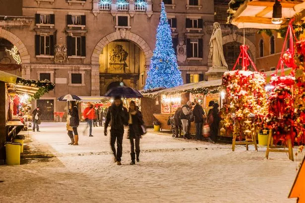 Italy, Veneto, Verona . Piazza