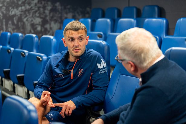 Jack Wilshere speaking to Mirror Football's John Cross