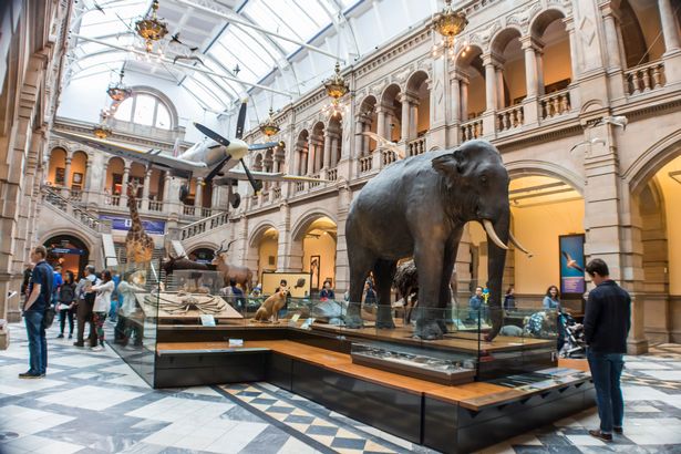 Kelvingrove Art Gallery, Glasgow, Scotland.