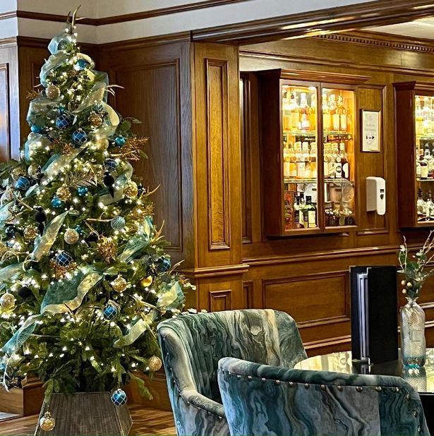 Kingsmills Hotel Christmas tree