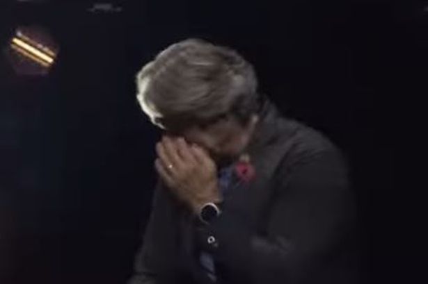 John Bishop was emotional on stage at for his last show in the UK and Ireland of the 25 tour