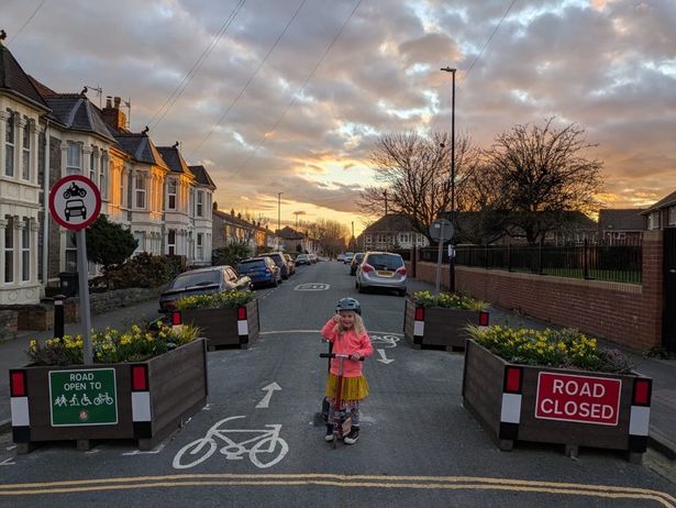 Some of the measures in place during the East Bristol Liveable Neighbourhood trial