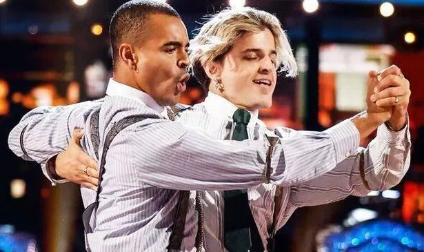 Layton Williams and Nikita Kuzmin