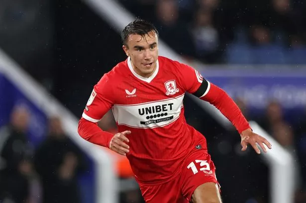 David Strelec of Middlesbrough