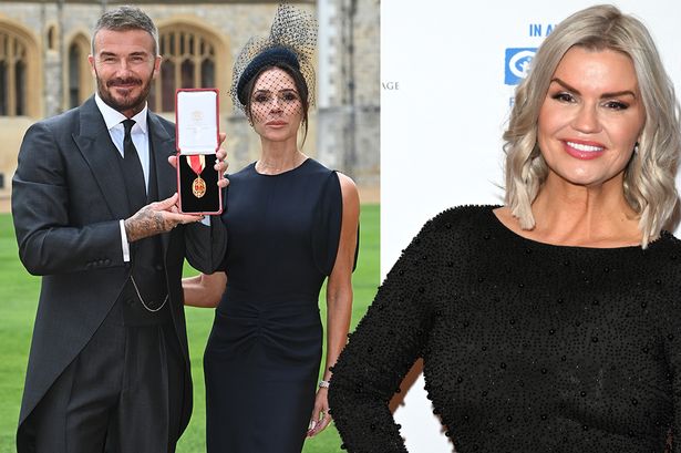 Kerry Katona shares her heartache for David and Victoria Beckham