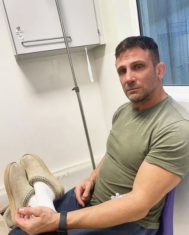 Alex Reid rushed to hospital with suspected bleed on brain