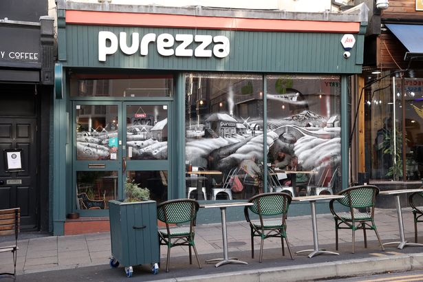 Purezza restaurant in St James's Street in Brighton