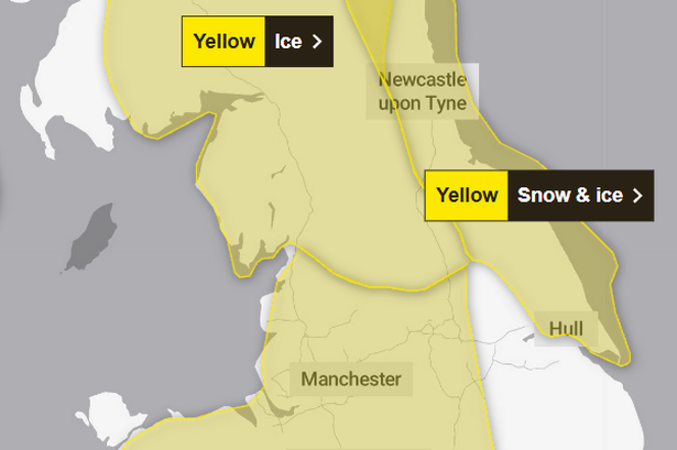 Severe weather warnings have been issued across Greater Manchester this week