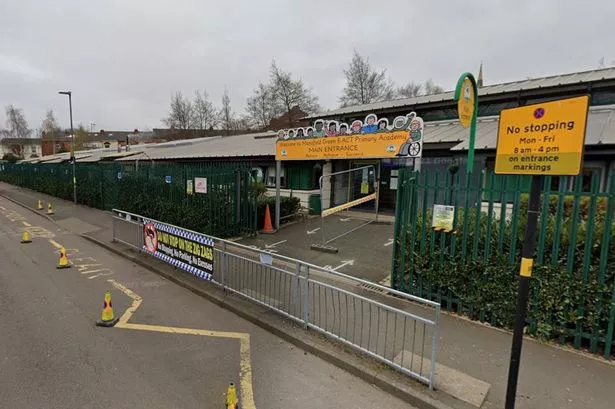 A general Google Maps view of the entrance to Mansfield Green E-ACT Primary Academy in Albert Road, Aston 