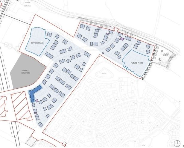 How the homes planned for north-west Thornbury will be laid out